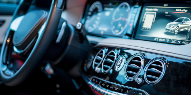 Artificial Intelligence (AI) infused in luxury cars